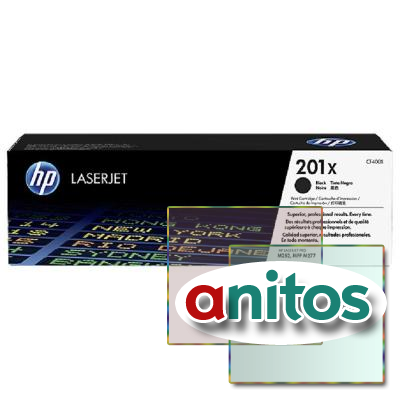   HP 201X CF400X ... HP Color LaserJet Pro MFP