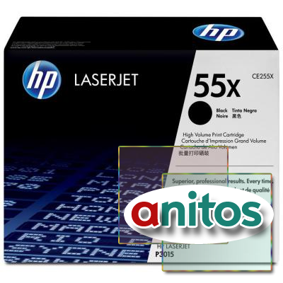   HP 55X CE255X . ..  LJ P3015d