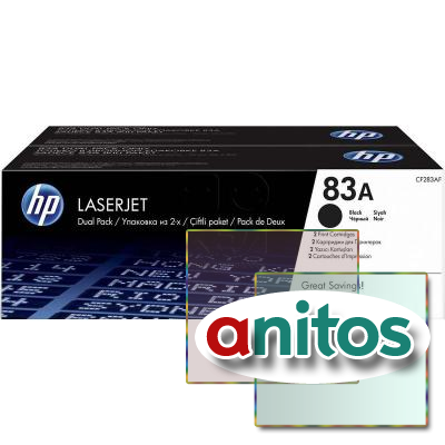   HP 83A CF283AF .  LJ Pro M201/MFP M125 (2)