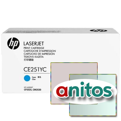   HP CE251YC .  CP3525/CM3530