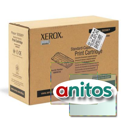 Расход.матер. д/лаз.принт.факсов Xerox 108R00794 чер. для Ph3635