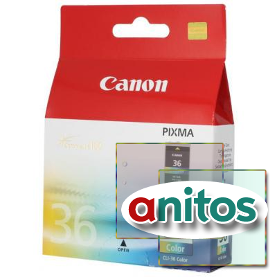 Картридж струйный Canon CLI-36 цв. для PIXMA mini260