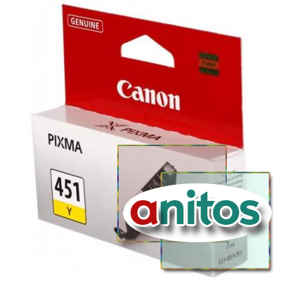   Canon CLI-451Y (6526B001) .  MG5440/6340, iP7240