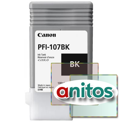   Canon PFI-107BK (6705B001) .  iPF680/685/780/785