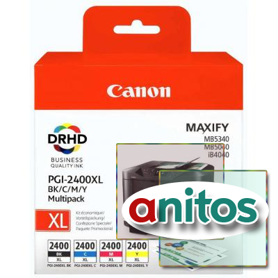   Canon PGI-2400XL BK/C/M/Y (9257B004)  5040/5340 (4
