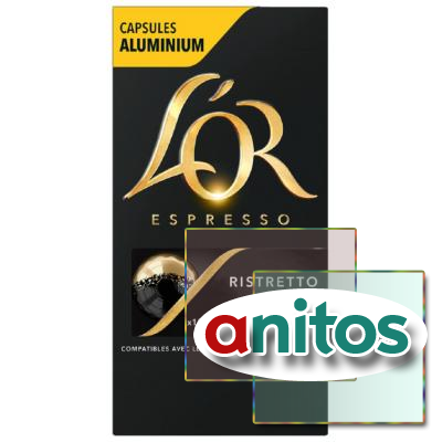    L?OR Espresso Ristretto, 10/