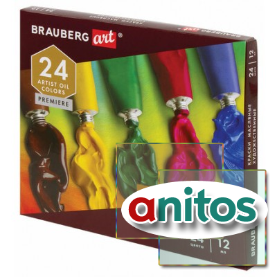 ������ �������� �������������� BRAUBERG ART PREMIERE, 24 ��. �� 12 ��, � �����, 191457