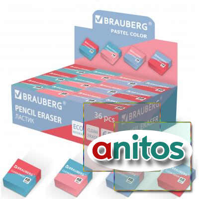  BRAUBERG PASTEL COLOR DUO, 343414 , -, , 272733