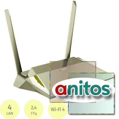 ������������� D-Link, VDSL2/ADSL2+ Annex A Wireless N300 Rout (DSL-224/R1A)