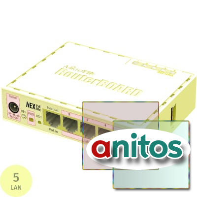 ������������� MikroTik hEX PoE lite RB750UPr2 5x100Mb, USB, PoE