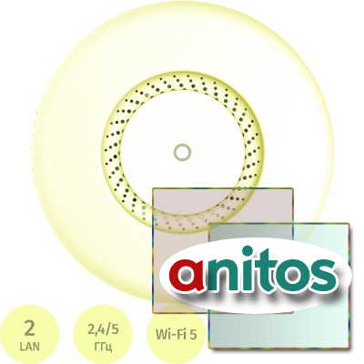 ������������� Wi-fi MikroTik cAP ac RBcAPGi-5acD2nD, AC1200, PoE
