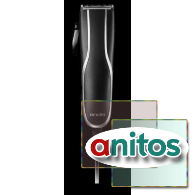 Машинка для стрижки волос Andis PM-10,  0,5-2,4  мм, сетевая, 7 Вт, 4 насадки