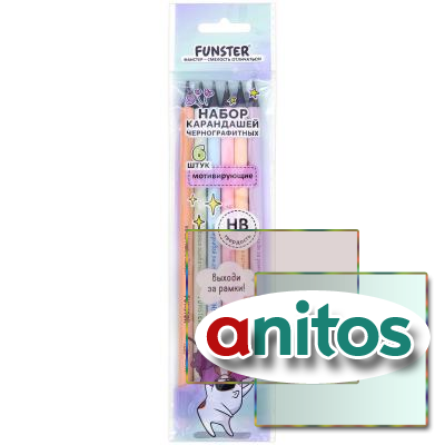       FUNSTER () FUNNY NOTES PSTL, 6 , HB,  , 182041