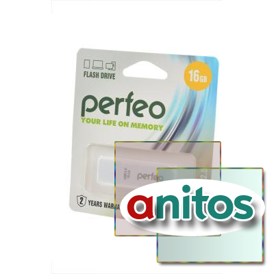  USB PERFEO PF-C10W016 USB 16GB  BL1