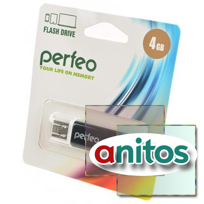  USB PERFEO PF-C13B004 USB 4GB  BL1