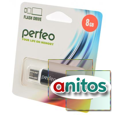  USB PERFEO PF-C13B008 USB 8GB  BL1