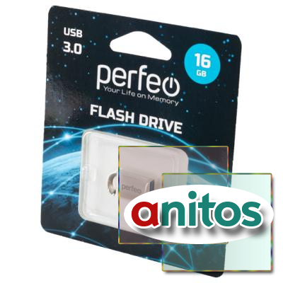   PERFEO PF-M11MS016 USB 3.0 16GB M11  BL1