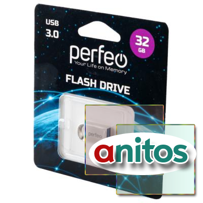  PERFEO PF-M11MS032 USB 3.0 32GB M11  BL1