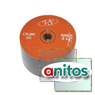   VS CD-RW 700MB 4-12x Bulk/50