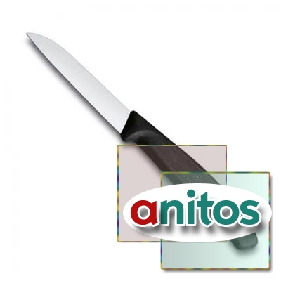 Нож Victorinox Swiss Classic для очистки овощей, лезвие 8 см, черный