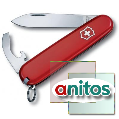 Нож перочинный VICTORINOX Bantam, 84 мм, 8 функций, красный