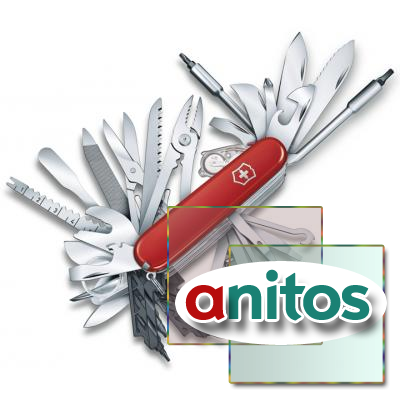 ��� ���������� VICTORINOX Swiss Champ XXL, 91 ��, 73 �������, �������