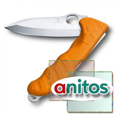 Нож Victorinox Hunter Pro M, 136 мм, 1 функция, оранжевый (подар. упаковка)