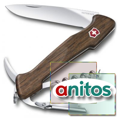 Нож Victorinox Wine Master, 130 мм, 6 функций, ореховое дерево