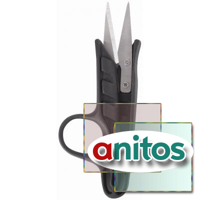 Ножницы для обрезки нитей и мелких работ (сниппер) ОСТРОВ СОКРОВИЩ, 120 мм, 237450.