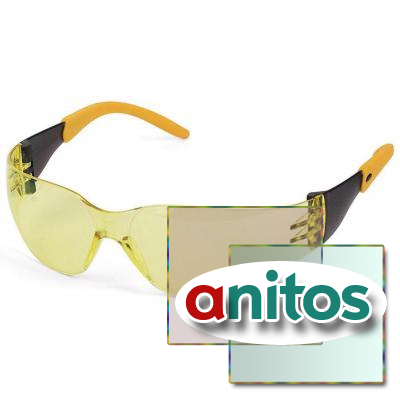Очки защитные открытые Ампаро Фокус желтые (арт произв 210322)