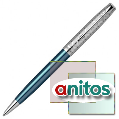 Parker Sonnet Premium - Metal Blue CT, ��������� �����, M