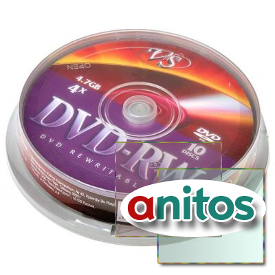   DVD  VS DVD-RW 4.7 GB 4x CB/10