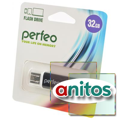 - PERFEO PF-C13B032 USB 32GB  BL1
