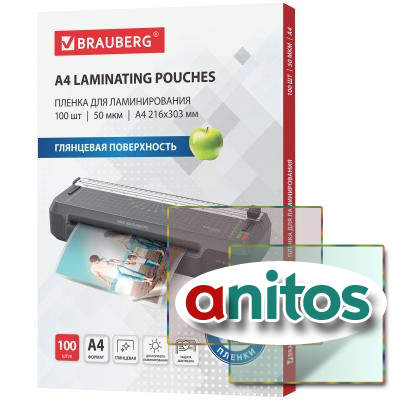 -    4,  100 ., 50 , BRAUBERG, 533116