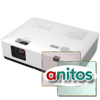  CACTUS CS-S2.WT, 3LCD, 1024x768, 16:9, 4:3, 40000 , 15000:1, 3,26 