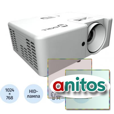  Exell EXD102Z, 4100 lm, 1024x768, 35000000:1, HDMI, VGA