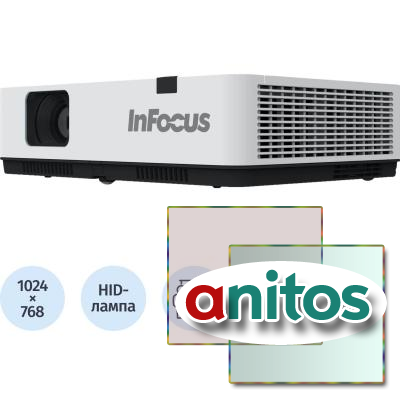  INFOCUS [IN1034] 3LCD, 50000:1, 5000lm, XGA, 2HDMI 1.4b, VGA, 16W