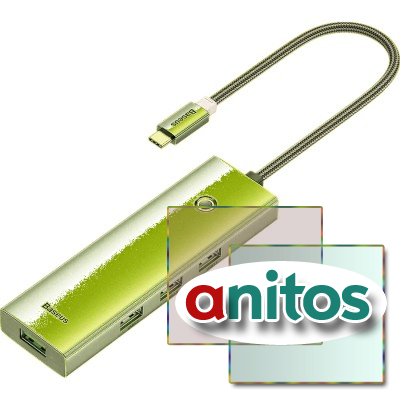 ������������ USB Baseus UltraJoy 4-Port Sp.Grey C-USB3.0 B0005280A813-03