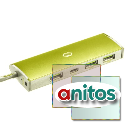 ������������ USB Digma (HUB-3U3.0�-UC-G) 4����. �����