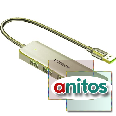 ������������ USB UGREEN CM219(35574)��� 4-Port USB3.0 USB-C pow. ���:1� ���