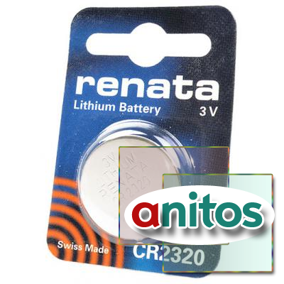 Батарейка дисковая литиевая RENATA CR2320 BL1