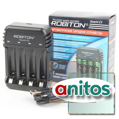 зарядное устройство ROBITON Smart4 C3