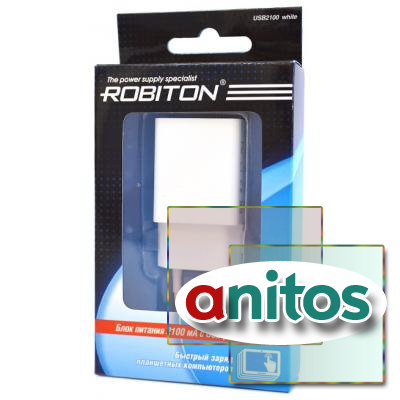 USB адаптер ROBITON USB2100 white BL1