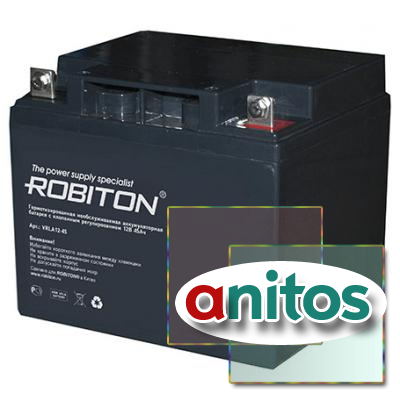 Аккумуляторная батарея свинцово кислотная ROBITON VRLA12-45