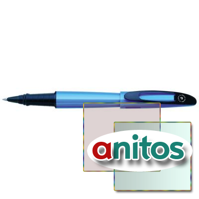 Роллерная ручка Pierre Cardin Actuel, цвет - голубой. Упаковка P-1