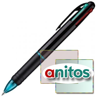 Ручка шариковая Attache Luminate, 4 цвета