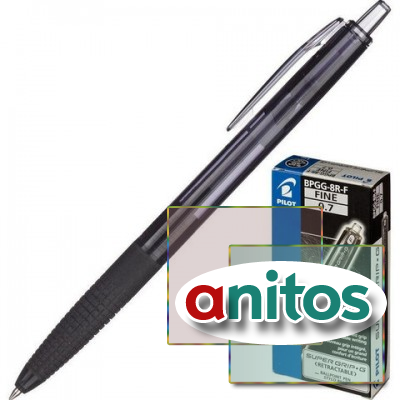 ����� ��������� �������������� � ������ PILOT Super Grip G, ������, ����� 0,22 ��, BPGG-8R-F B
