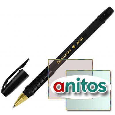   BRAUBERG BP-GT GLD BLACK, ,  ,   0,7 ,   0,35 , 144507