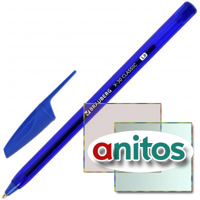   BRAUBERG X-30 CLASSIC, ,  ,   1 ,   0,5 , 144331