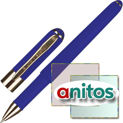 Ручка шариковая неавтомат. Monaco 0,5мм, син.корпус, синяя 20-0125/08